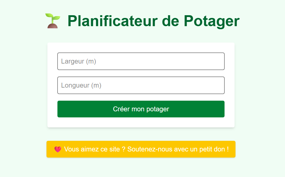 dimention potager
